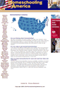 Mobile Screenshot of homeschoolinginamerica.com